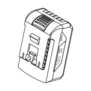 STEP Batteri H46 Kronos & H45L-18 Helios - Bosch Li-Ion 18V, 4.0 Ah