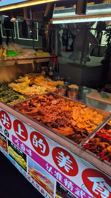 Street food stall visited during the Sal-Tech business trip in Asia.